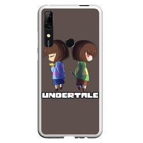 Чехол для Honor P Smart Z с принтом Undertale в Петрозаводске, Силикон | Область печати: задняя сторона чехла, без боковых панелей | animation | chara | comic | dub | flowey | frisk | megalovania | papyrus | sans | undertale comic dub | андертейл | папирус | подземная | санс | сказка