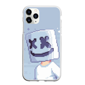 Чехол для iPhone 11 Pro Max матовый с принтом Marshmello Pixel в Петрозаводске, Силикон |  | Тематика изображения на принте: fortnite | joytime | marshmallow | marshmello | маршмелло | маршмеллоу | фортнайт