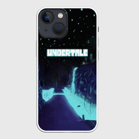 Чехол для iPhone 13 mini с принтом UNDERTALE FANTASY в Петрозаводске,  |  | game | undertale | азриэль дримурр | альфис | андайн | андертейл | асгор дримурр | добро | дьявол | зло | игра | игры | кости | меттатон | папирус | санс | стрела | ториэль | трезубец | фриск | чара | черный