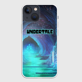 Чехол для iPhone 13 mini с принтом Undertale в Петрозаводске,  |  | game | undertale | азриэль дримурр | альфис | андайн | андертейл | асгор дримурр | добро | дьявол | зло | игра | игры | кости | меттатон | папирус | санс | стрела | ториэль | трезубец | фриск | чара | черный