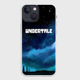 Чехол для iPhone 13 mini с принтом Undertale в Петрозаводске,  |  | game | undertale | азриэль дримурр | альфис | андайн | андертейл | асгор дримурр | добро | дьявол | зло | игра | игры | кости | меттатон | папирус | санс | стрела | ториэль | трезубец | фриск | чара | черный