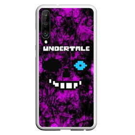 Чехол для Honor P30 с принтом Undertale Sans в Петрозаводске, Силикон | Область печати: задняя сторона чехла, без боковых панелей | 3d | pixel | sans | undertale | абстракция | андертейл | без глаз | игра | надпись | пиксель | пикселя | подземная история | текстура