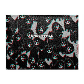 Обложка для студенческого билета с принтом Undertale (Надоедливый пёс). в Петрозаводске, натуральная кожа | Размер: 11*8 см; Печать на всей внешней стороне | Тематика изображения на принте: 3d | glitch | pixel | undertale | андертейл | без глаз | глитч | игра | надоедливая собака | надоедливый пес | надпись | пиксель | пикселя | подземная история | текстура
