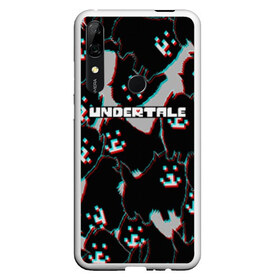 Чехол для Honor P Smart Z с принтом Undertale (Надоедливый пёс) в Петрозаводске, Силикон | Область печати: задняя сторона чехла, без боковых панелей | 3d | glitch | pixel | undertale | андертейл | без глаз | глитч | игра | надоедливая собака | надоедливый пес | надпись | пиксель | пикселя | подземная история | текстура