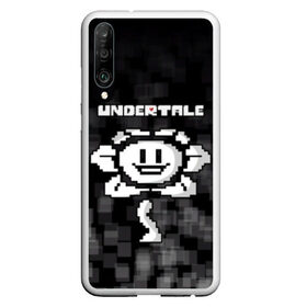 Чехол для Honor P30 с принтом Undertale в Петрозаводске, Силикон | Область печати: задняя сторона чехла, без боковых панелей | 3d | pixel | undertale | абстракция | андертейл | геометрия | игра | надпись | пиксель | пикселя | подземная история | текстура | цветок