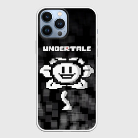 Чехол для iPhone 13 Pro Max с принтом Undertale. в Петрозаводске,  |  | Тематика изображения на принте: 3d | pixel | undertale | абстракция | андертейл | геометрия | игра | надпись | пиксель | пикселя | подземная история | текстура | цветок