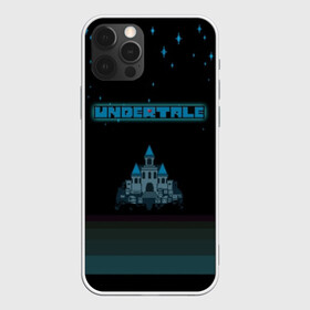 Чехол для iPhone 12 Pro с принтом Undertale (Замок). в Петрозаводске, силикон | область печати: задняя сторона чехла, без боковых панелей | 3d | pixel | undertale | абстракция | андертейл | волшебный | волшебство | геометрия | замок | звезды | игра | надпись | пиксель | пикселя | подземная история | текстура