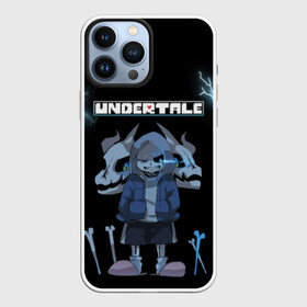 Чехол для iPhone 13 Pro Max с принтом Undertale. в Петрозаводске,  |  | Тематика изображения на принте: 3d | hp | pixel | sans | undertale | абстракция | андертейл | геометрия | гроза | игра | кости | молния | надпись | пиксель | пикселя | подземная история | текстура