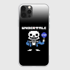 Чехол для iPhone 12 Pro Max с принтом Undertale STOP в Петрозаводске, Силикон |  | 3d | pixel | sans | stop | undertale | абстракция | алфавит | андертейл | буквы | геометрия | знак | игра | надпись | пиксель | пикселя | подземная история | текстура