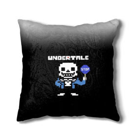 Подушка 3D с принтом Undertale STOP. в Петрозаводске, наволочка – 100% полиэстер, наполнитель – холлофайбер (легкий наполнитель, не вызывает аллергию). | состоит из подушки и наволочки. Наволочка на молнии, легко снимается для стирки | 3d | pixel | sans | stop | undertale | абстракция | алфавит | андертейл | буквы | геометрия | знак | игра | надпись | пиксель | пикселя | подземная история | текстура