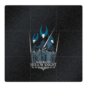 Магнитный плакат 3Х3 с принтом Hollow Knight (Богомол). в Петрозаводске, Полимерный материал с магнитным слоем | 9 деталей размером 9*9 см | 3d | cherry magic | hollow knight | mantis | богомол | игра | лорды | полый рыцарь | холлоу найт