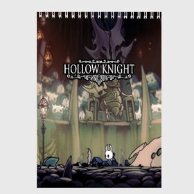 Скетчбук с принтом HOLLOW KNIGHT в Петрозаводске, 100% бумага
 | 48 листов, плотность листов — 100 г/м2, плотность картонной обложки — 250 г/м2. Листы скреплены сверху удобной пружинной спиралью | game | games | hallownest | hollow knight | безымянный рыцарь | бои | враги | заброшенное королевство | игра | исследование | компьютерная игра | насекомые | персонаж | поиск | приключения | секреты