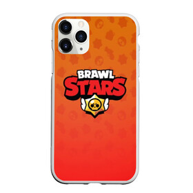 Чехол для iPhone 11 Pro матовый с принтом Brawl Stars в Петрозаводске, Силикон |  | 3d | brawl stars | moba | pattern | red | абстракция | бравл старс | геометрия | жанр | игра | красный | лого | логотип | надпись | паттерн | текстура