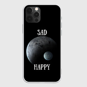 Чехол для iPhone 12 Pro Max с принтом Sad Happy в Петрозаводске, Силикон |  | Тематика изображения на принте: jesus | rap | грустный | джизус | джизус возрождение | джизус рэпер | джизус ты ювелир | мерч | музыка | реп | рэп | счастливый
