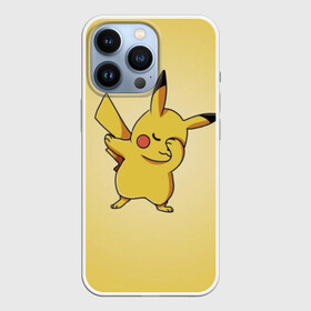 Чехол для iPhone 13 Pro с принтом Pikachu Pika Pika в Петрозаводске,  |  | pika | pikachu | аниме | детская | детям | игры | молния | мышка | мышь | пика | пикачу | покемон | покемоны