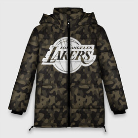 Женская зимняя куртка 3D с принтом Los Angeles Lakers Camo в Петрозаводске, верх — 100% полиэстер; подкладка — 100% полиэстер; утеплитель — 100% полиэстер | длина ниже бедра, силуэт Оверсайз. Есть воротник-стойка, отстегивающийся капюшон и ветрозащитная планка. 

Боковые карманы с листочкой на кнопках и внутренний карман на молнии | camo | lakers | los angeles lakers | nba | баскетбол | камуфляж | лос анджелес лейкерс | нба | спорт | хаки