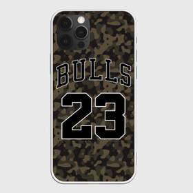 Чехол для iPhone 12 Pro Max с принтом Chicago Bulls 23 Camo в Петрозаводске, Силикон |  | Тематика изображения на принте: bulls | camo | chicago | chicago bulls | nba | баскетбол | буллз | камуфляж | нба | спорт | хаки | чикаго | чикаго буллз