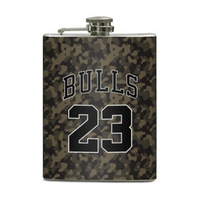 Фляга с принтом Chicago Bulls 23 Camo в Петрозаводске, металлический корпус | емкость 0,22 л, размер 125 х 94 мм. Виниловая наклейка запечатывается полностью | bulls | camo | chicago | chicago bulls | nba | баскетбол | буллз | камуфляж | нба | спорт | хаки | чикаго | чикаго буллз