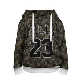 Детская толстовка 3D с принтом Chicago Bulls 23 Camo в Петрозаводске, 100% полиэстер | двухслойный капюшон со шнурком для регулировки, мягкие манжеты на рукавах и по низу толстовки, спереди карман-кенгуру с мягким внутренним слоем | Тематика изображения на принте: bulls | camo | chicago | chicago bulls | nba | баскетбол | буллз | камуфляж | нба | спорт | хаки | чикаго | чикаго буллз