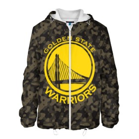 Мужская куртка 3D с принтом Golden State Warriors camo в Петрозаводске, ткань верха — 100% полиэстер, подклад — флис | прямой крой, подол и капюшон оформлены резинкой с фиксаторами, два кармана без застежек по бокам, один большой потайной карман на груди. Карман на груди застегивается на липучку | Тематика изображения на принте: golden state | golden state warriors | nba | warriors | баскетбол | голден стэйт | голден стэйт уорриорз | камуфляж | нба | спорт | уорриорз camo | хаки