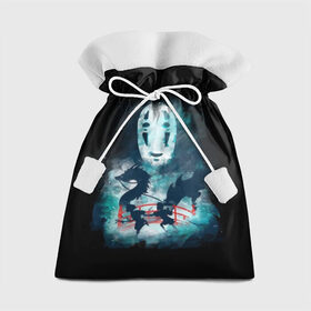 Подарочный 3D мешок с принтом Бог быстрой янтарной реки в Петрозаводске, 100% полиэстер | Размер: 29*39 см | anime | blitz | no kamikakushi | sen to chihiro | spirited away | wot | аниме | зормания | кино | мультфильм | тихиро | унесенные призраками | фентези | хаяо миядзаки | япония