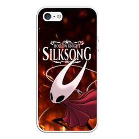 Чехол для iPhone 5/5S матовый с принтом Hollow Knight SILKSONG в Петрозаводске, Силикон | Область печати: задняя сторона чехла, без боковых панелей | game | games | ghosts | godmaster | hollow | hornet | knight | metroidvania | silksong | zote | гримм | зот | игра | игры | квиррел | найт | песня | полый | призраки | пустой | рыцарь | силксонг | холлоу | хорнет | шелк