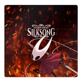 Магнитный плакат 3Х3 с принтом Hollow Knight: SILKSONG в Петрозаводске, Полимерный материал с магнитным слоем | 9 деталей размером 9*9 см | Тематика изображения на принте: game | games | ghosts | godmaster | hollow | hornet | knight | metroidvania | silksong | zote | гримм | зот | игра | игры | квиррел | найт | песня | полый | призраки | пустой | рыцарь | силксонг | холлоу | хорнет | шелк