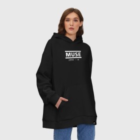 Худи SuperOversize хлопок с принтом Muse в Петрозаводске, 70% хлопок, 30% полиэстер, мягкий начес внутри | карман-кенгуру, эластичная резинка на манжетах и по нижней кромке, двухслойный капюшон
 | muse | альтернативный | группа | доминик ховард | крис уолстенхолм | мосе | моус | моусе | муза | музе | музык | мусе | мьюз | мэттью беллами | прогрессивный | рок | симфонический | спейс | спейсрок