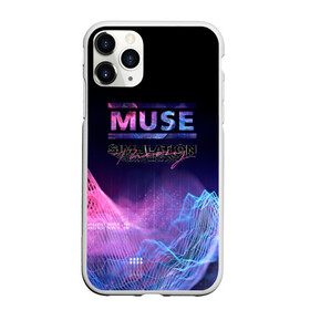 Чехол для iPhone 11 Pro Max матовый с принтом Cyber Muse в Петрозаводске, Силикон |  | alternative | bellamy | cyber | indie | muse | rock | simulation theory | беллами | мьюз