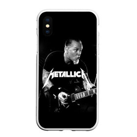 Чехол для iPhone XS Max матовый с принтом METALLICA в Петрозаводске, Силикон | Область печати: задняя сторона чехла, без боковых панелей | matters metallica | music | nothing else | rock | trash metal | группа | музыка | музыканты | рок | трэш металл