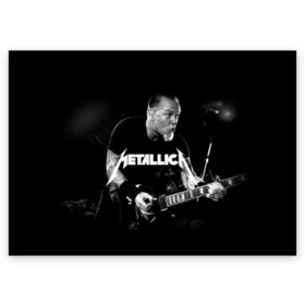 Поздравительная открытка с принтом METALLICA в Петрозаводске, 100% бумага | плотность бумаги 280 г/м2, матовая, на обратной стороне линовка и место для марки
 | matters metallica | music | nothing else | rock | trash metal | группа | музыка | музыканты | рок | трэш металл