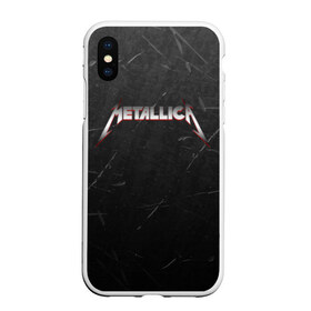 Чехол для iPhone XS Max матовый с принтом METALLICA в Петрозаводске, Силикон | Область печати: задняя сторона чехла, без боковых панелей | matters metallica | music | nothing else | rock | trash metal | группа | металлика | музыка | музыканты | рок | трэш металл