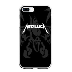 Чехол для iPhone 7Plus/8 Plus матовый с принтом METALLICA в Петрозаводске, Силикон | Область печати: задняя сторона чехла, без боковых панелей | matters metallica | music | nothing else | rock | trash metal | группа | металлика | музыка | музыканты | рок | трэш металл