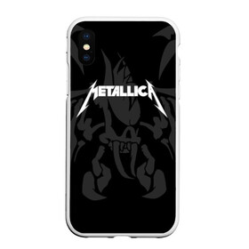 Чехол для iPhone XS Max матовый с принтом METALLICA в Петрозаводске, Силикон | Область печати: задняя сторона чехла, без боковых панелей | matters metallica | music | nothing else | rock | trash metal | группа | металлика | музыка | музыканты | рок | трэш металл