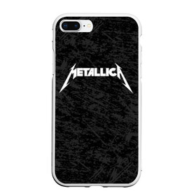 Чехол для iPhone 7Plus/8 Plus матовый с принтом METALLICA в Петрозаводске, Силикон | Область печати: задняя сторона чехла, без боковых панелей | matters metallica | music | nothing else | rock | trash metal | группа | металлика | музыка | музыканты | рок | трэш металл