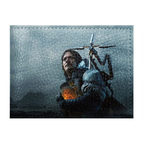 Обложка для студенческого билета с принтом Сэм - DEATH STRANDING в Петрозаводске, натуральная кожа | Размер: 11*8 см; Печать на всей внешней стороне | Тематика изображения на принте: cliff | death | game | games | hideo | kojima | logo | mads | mikkelsen | norman | porter | reedus | sam | stranding | дес | игра | игры | клифф | кодзима | лого | миккельсен | портер | ридус | стрендинг | сэм | хидео