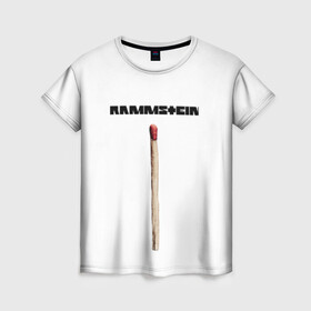 Женская футболка 3D с принтом Rammstein. Radio в Петрозаводске, 100% полиэфир ( синтетическое хлопкоподобное полотно) | прямой крой, круглый вырез горловины, длина до линии бедер | kruspe | lindemann | metal | oliver | rammstein | richard | riedel | rock | till | кристиан | круспе | линдеманн | лоренц | метал | оливер | рамштайн | ридель | рихард | рок | тилль