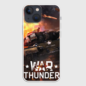 Чехол для iPhone 13 mini с принтом war thunder в Петрозаводске,  |  | war thunder | war thunder 2019 | war thunder лучшие | war thunder самолеты | war thunder танки | вар тандер | игра war thunder | купить футболку war thunder | футболки war thunder