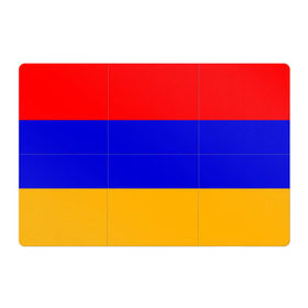 Магнитный плакат 3Х2 с принтом Армения. Флаг. в Петрозаводске, Полимерный материал с магнитным слоем | 6 деталей размером 9*9 см | армения | армянский | государство | знамя | кавказ | республика | символ | снг | ссср | страна | флаг