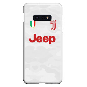 Чехол для Samsung S10E с принтом Juventus away 19-20 в Петрозаводске, Силикон | Область печати: задняя сторона чехла, без боковых панелей | champions | cristiano | italy | juventus | league | ronaldo | италия | криштиану | лига | роналду | чемпионов | ювентус