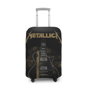 Чехол для чемодана 3D с принтом Metallica в Петрозаводске, 86% полиэфир, 14% спандекс | двустороннее нанесение принта, прорези для ручек и колес | album | black | concert | heavy | kirk | metal | metallica | music | rock | tolls | джеймс хэтфилд | кирк хэмметт | клифф бёртон | ларс ульрих | метал | металлика | трэш