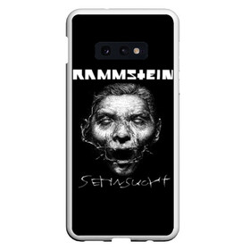 Чехол для Samsung S10E с принтом Rammstein в Петрозаводске, Силикон | Область печати: задняя сторона чехла, без боковых панелей | du hast | heavy | herzeleid | metal | mutter | rammstein | reise | rosenrot | sehnsucht | till lindemann | группа | метал | рамштайн | рок | тилль линдеманн | хард