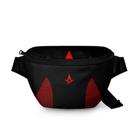 Поясная сумка 3D с принтом Astralis uniform 2019 в Петрозаводске, 100% полиэстер | плотная ткань, ремень с регулируемой длиной, внутри несколько карманов для мелочей, основное отделение и карман с обратной стороны сумки застегиваются на молнию | astralis | astralis 2017 | astralis 2019 | astralis cs | astralis uniform | astralis кс го | cs | csgo | кс | кс го | ксго