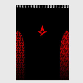 Скетчбук с принтом Astralis uniform 2019 в Петрозаводске, 100% бумага
 | 48 листов, плотность листов — 100 г/м2, плотность картонной обложки — 250 г/м2. Листы скреплены сверху удобной пружинной спиралью | Тематика изображения на принте: astralis | astralis 2017 | astralis 2019 | astralis cs | astralis uniform | astralis кс го | cs | csgo | кс | кс го | ксго