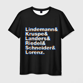 Мужская футболка 3D с принтом Rammstein в Петрозаводске, 100% полиэфир | прямой крой, круглый вырез горловины, длина до линии бедер | rammstein | till lindemann | берлин | германия | металл | музыка | рамштайн | тилль линдеманн