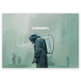 Поздравительная открытка с принтом Чернобыль в Петрозаводске, 100% бумага | плотность бумаги 280 г/м2, матовая, на обратной стороне линовка и место для марки
 | 2019 | chernobyl | hbo | pripyat | припять | сериал | чернобыль