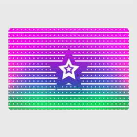 Магнитный плакат 3Х2 с принтом Звезда в Петрозаводске, Полимерный материал с магнитным слоем | 6 деталей размером 9*9 см | star | stars | звезда | звёздочки | звёзды | красочная | линии | полосы | редактируемая | стар | старс | цветная | яркая