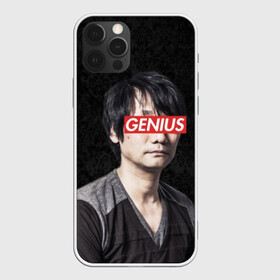 Чехол для iPhone 12 Pro Max с принтом Kojima GENIUS в Петрозаводске, Силикон |  | death stranding | gamedev | genius | hideo | hideo kojima | hikka | kodjima | kojima | kojima productions | sempai | senpai | гений | кодзима | семпай | сенпай | хидео | хидео кодзима