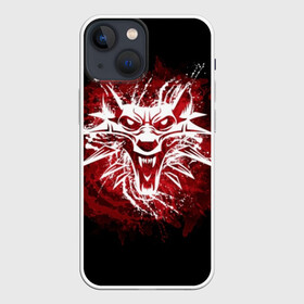 Чехол для iPhone 13 mini с принтом The Witcher 3: Wild Hunt в Петрозаводске,  |  | cd projekt | geralt | of rivia | rpg | wild hunt | арбалет | ведьмак 3 | генри кавилл | геральт | дикая | магия | охота | сказка | сфера | фэнтези | цири