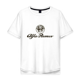 Мужская футболка хлопок Oversize с принтом alfa romeo formula1 в Петрозаводске, 100% хлопок | свободный крой, круглый ворот, “спинка” длиннее передней части | alfa romeo | f1 | formula1